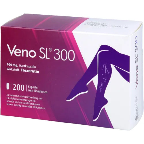 protect from spider veins VENO SL 300 hard capsules 200 pcs