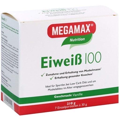 PROTEIN 100 Vanilla Megamax Powder - UKDorf 