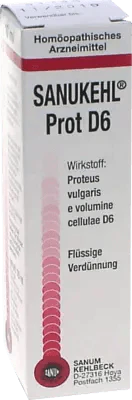 Proteus vulgaris, coronary circulation, SANUKEHL Prot D 6 drops - UKDorf 