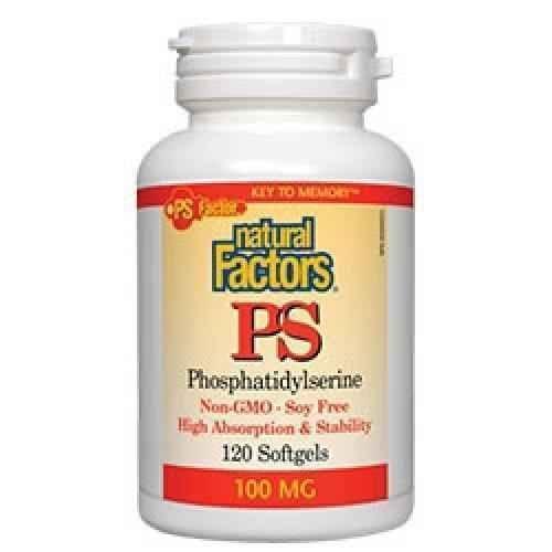 PS Phosphatidylserine 100 mg 30 softgel capsules UK