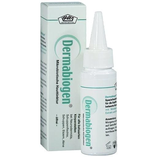 psoriasis, dandruff, eczema, acne, DERMABIOGEN microbiotic skin tincture - UKDorf 