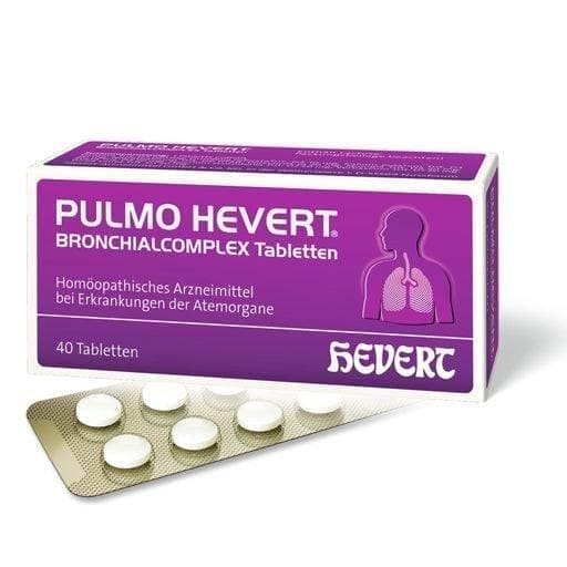 PULMO HEVERT Bronchialcomplex, paroxysmal cough, coughing - UKDorf 