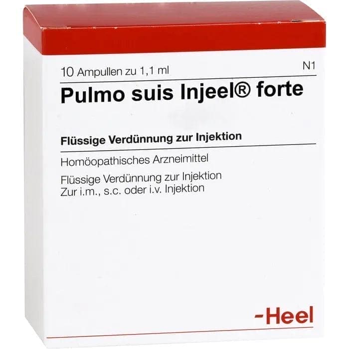 PULMO SUIS Injeel forte ampoules, Bronchial asthma, emphysema, bronchiectasis - UKDorf 