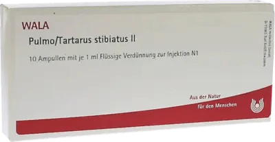 PULMO, TARTARUS stibiatus II ampoules - UKDorf 