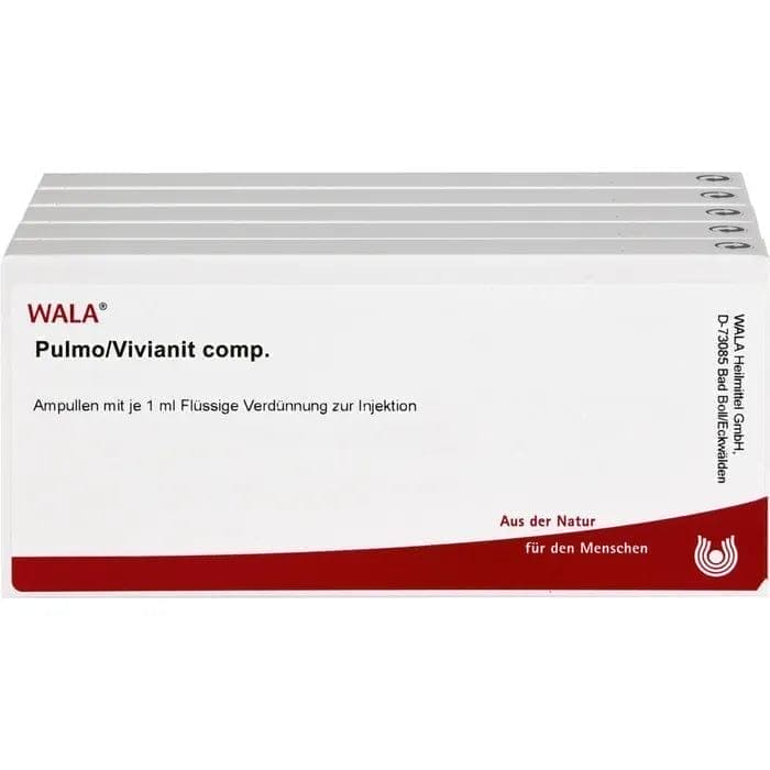 PULMO VIVIANIT arthritis, cancer, and liver disease ampoules - UKDorf 