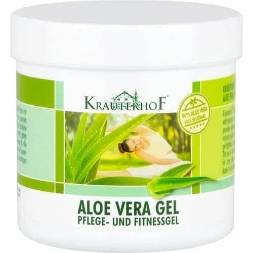 PURE ALOE VERA GEL, 96% herb court 250 ml - UKDorf 