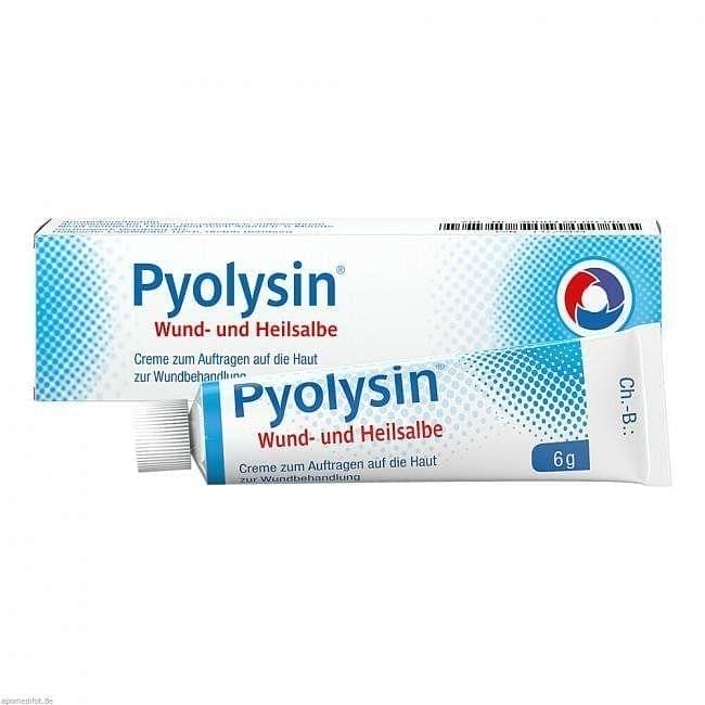 PYOLYSIN, wound healing, zinc oxide, salicylic acid UK