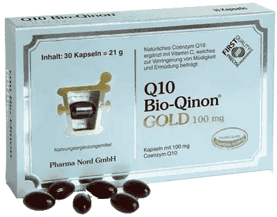Q10 BIO Qinon Gold 100 mg Pharma Nord UK