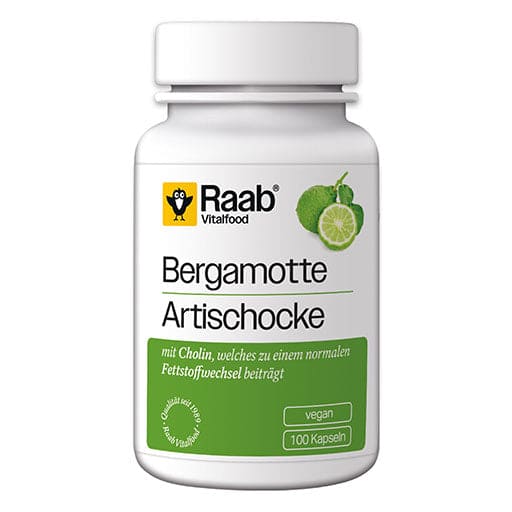 RAAB Vitalfood Bergamot-Artichoke Capsules - UKDorf 