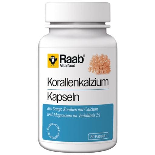 RAAB Vitalfood coral calcium capsules - UKDorf 