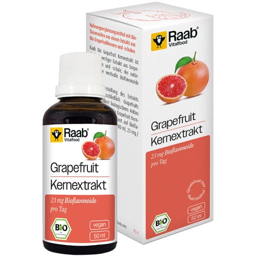 RAAB Vitalfood Grapefruit Seed Extract Organic Liquid - UKDorf 
