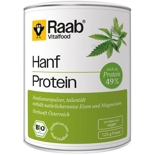 RAAB Vitalfood Hemp Protein Organic Powder - UKDorf 