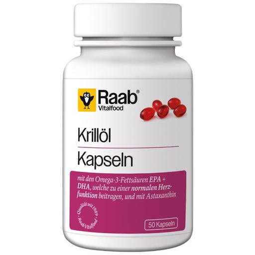 RAAB Vitalfood Krill Oil Capsules - UKDorf 