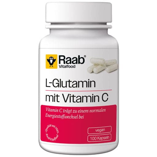 RAAB Vitalfood L-Glutamine Capsules - UKDorf 