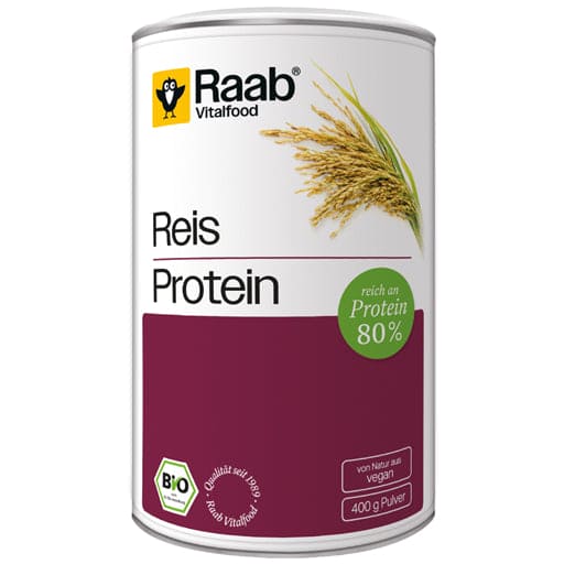 RAAB Vitalfood Rice Protein Organic Powder - UKDorf 