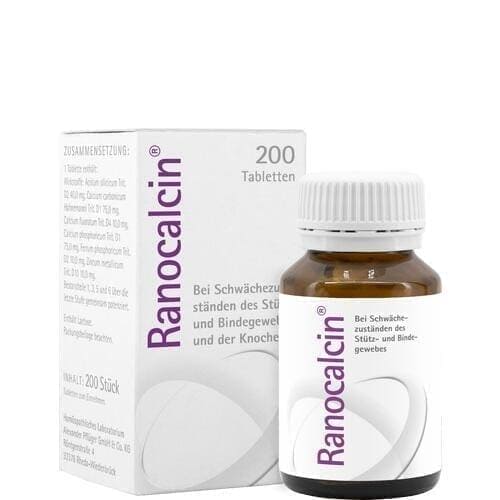 RANOCALCIN tablets, week connective tissue, bone weakness disease - UKDorf 
