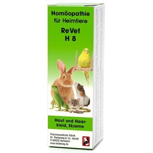 Rashes, eczema, itching, REVET H 8 globules for pets, mice, rats, guinea pigs - UKDorf 