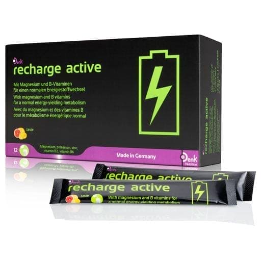 RECHARGE, energy metabolism, minerals and vitamins active powder - UKDorf 