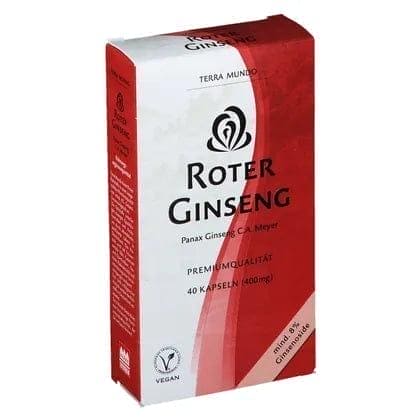 RED GINSENG 400 mg 8% by Terra Mundo Capsules - UKDorf 