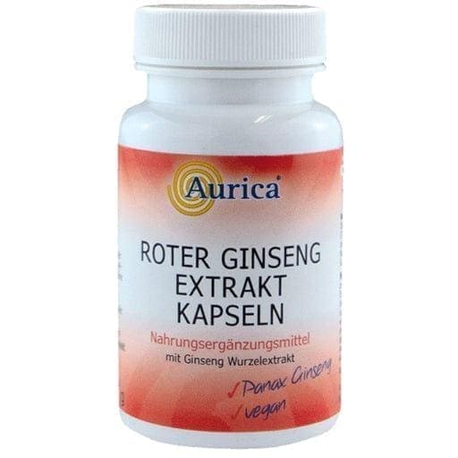 RED GINSENG Extract ROOT Capsules 300 mg - UKDorf 