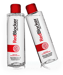 REDBLOCKER micellar water, broken capillaries treatment UK