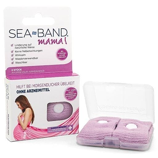 Relief from morning sickness without drugs, SEA-BAND mama acupressure band for pregnant women - UKDorf 