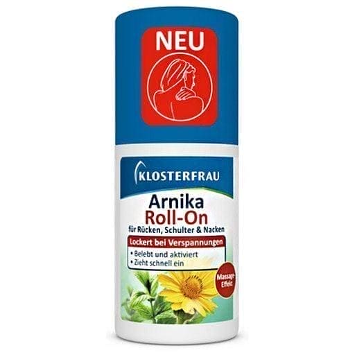 Relieve neck tension, Arnica roll-on back shoulder UK