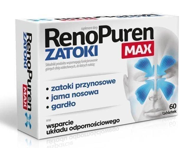 RENOPUREN Sinus Max, the throat, larynx and sinuses UK