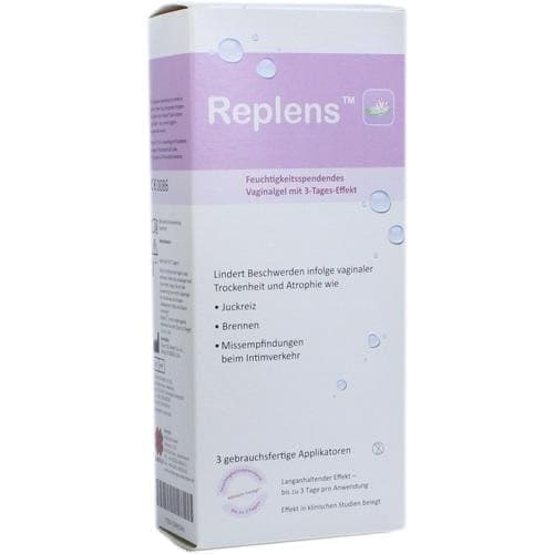 REPLENS lubricant vaginal gel, vaginal dryness in menopause UK