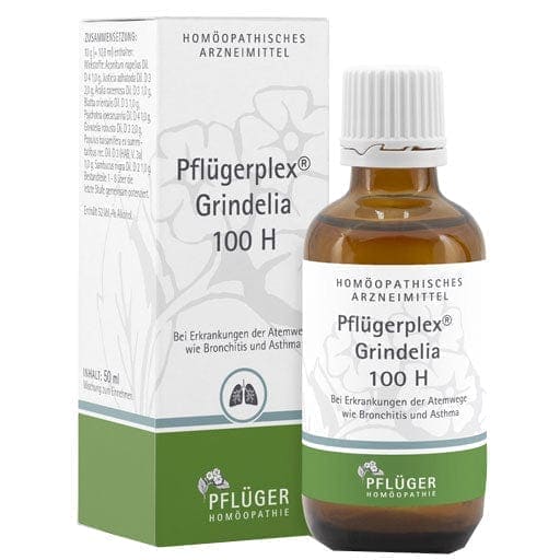 Respiratory disorders, chronic bronchitis, asthma symptoms, PFLÜGERPLEX Grindelia 100 H drops - UKDorf 