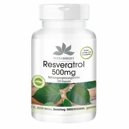 RESVERATROL 500 mg capsules 120 pcs - UKDorf 