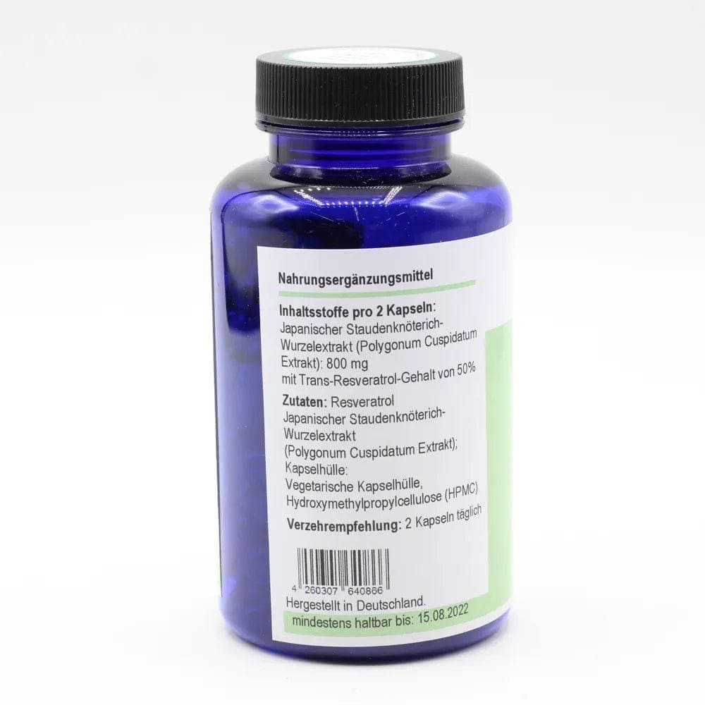 RESVERATROL CAPSULES, Japanese knotweed root extract (Polygonum cuspidatum) - UKDorf 