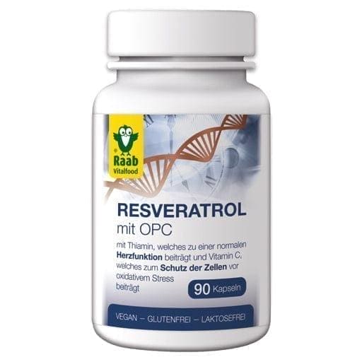 RESVERATROL WITH OPC Capsules, acerola cherry and piperine - UKDorf 