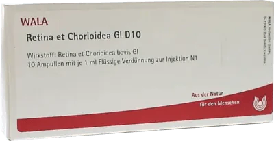 RETINA ET Chorioidea GL D 10 ampoules - UKDorf 