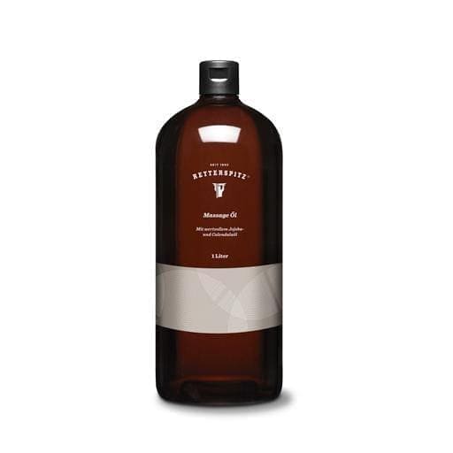 RETTERSPITZ massage oil 1 L olive, jojoba oil, peanut, carrot, calendula, St. John's wort UK