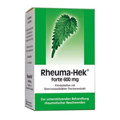 RHEUMA HEK 268 mg, rheumatism, fatty acids, silicic acid, phytosterols, tannins - UKDorf 