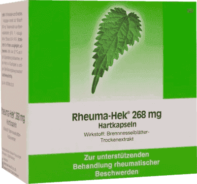 RHEUMA HEK 268 mg, rheumatism, fatty acids, silicic acid, phytosterols, tannins - UKDorf 