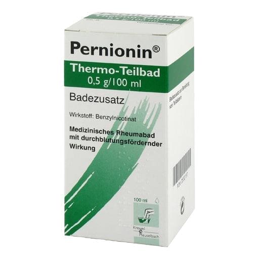 Rheumatic diseases, frostbite, peripheral circulation, PERNIONIN thermal partial bath - UKDorf 