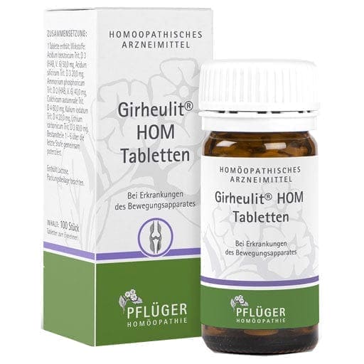Rheumatic joint treatment, rheumatic fever, rheumatism, GIRHEULIT HOM tablets - UKDorf 
