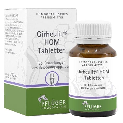 Rheumatic joint treatment, rheumatic fever, rheumatism, GIRHEULIT HOM tablets - UKDorf 
