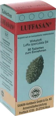 Rhinitis, rhinosinusitis, Homeopathic drug against hay fever, cold, LUFFASAN tablets - UKDorf 