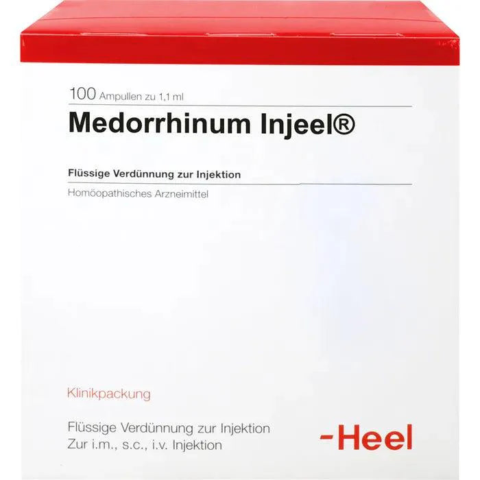 Rhinitis, sinusitis, depression, MEDORRHINUM Injeel ampoules - UKDorf 