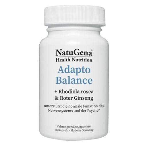 Rhodiola rosea, Schisandra, Cordyceps, RED Ginseng, ADAPTOBALANCE capsules - UKDorf 