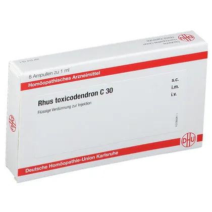RHUS TOXICODENDRON C 30 ampoules - UKDorf 