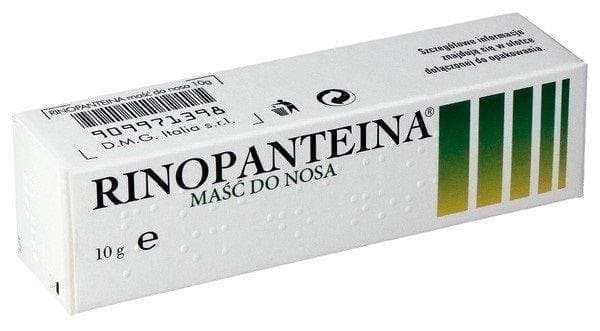 RINOPANTEINA nasal ointment 10g UK