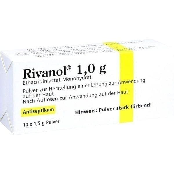 RIVANOL 1.0g body cavities powder UK