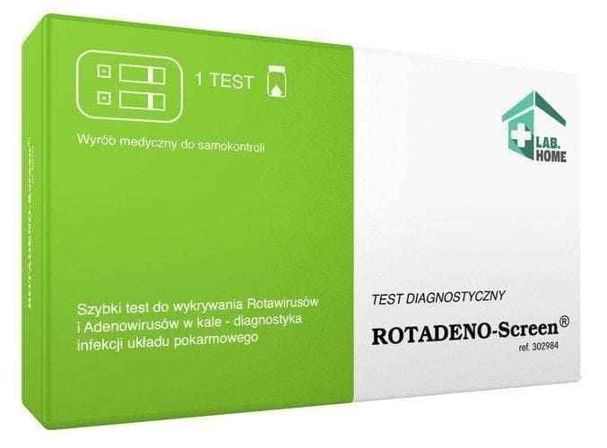 ROTADENO-Screen Test rotavirus and adenovirus x 1 piece