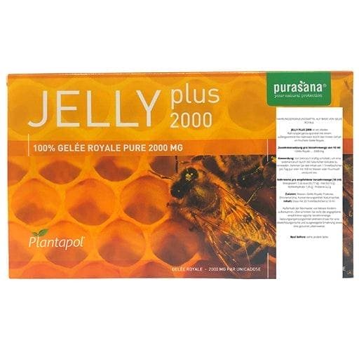 Royal jelly, PURASANA Jelly plus drinking ampoules - UKDorf 