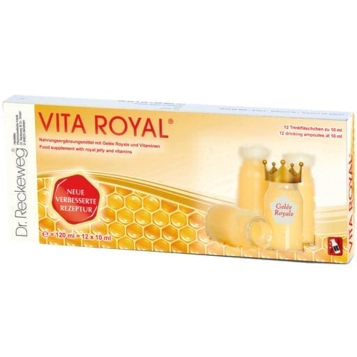 Royal jelly, Queen Bee, vitamins, VITA ROYAL portion bottles - UKDorf 