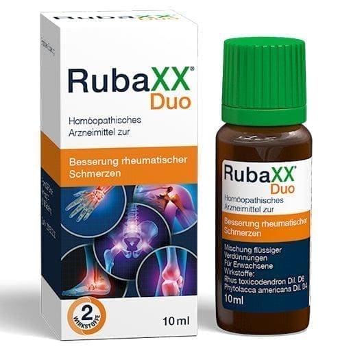 RUBAXX Duo rheumatic pain drops UK